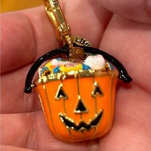 Juicy Couture Halloween bucket of candy charm